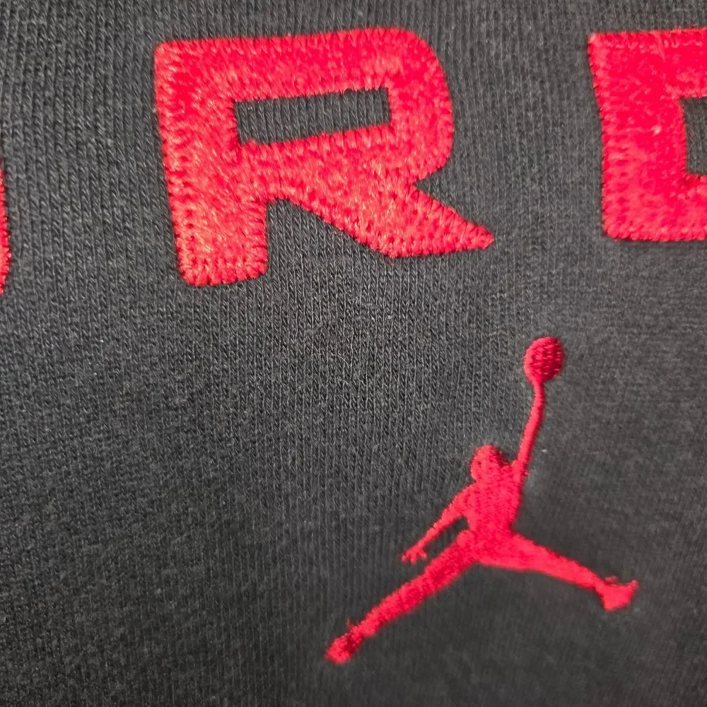 Jordan Vintage Men's crewneck Sweatshirt with Red Logo Size Medium